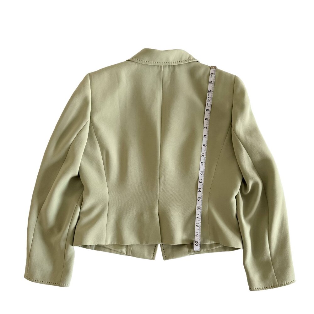 Tahari ASL Mint Green Tailored Blazer 10P - Picture 7 of 7